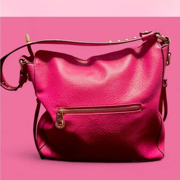 Steven By Steve Madden Vibrant Pink Shoulder Bag - Picture 2 of 6